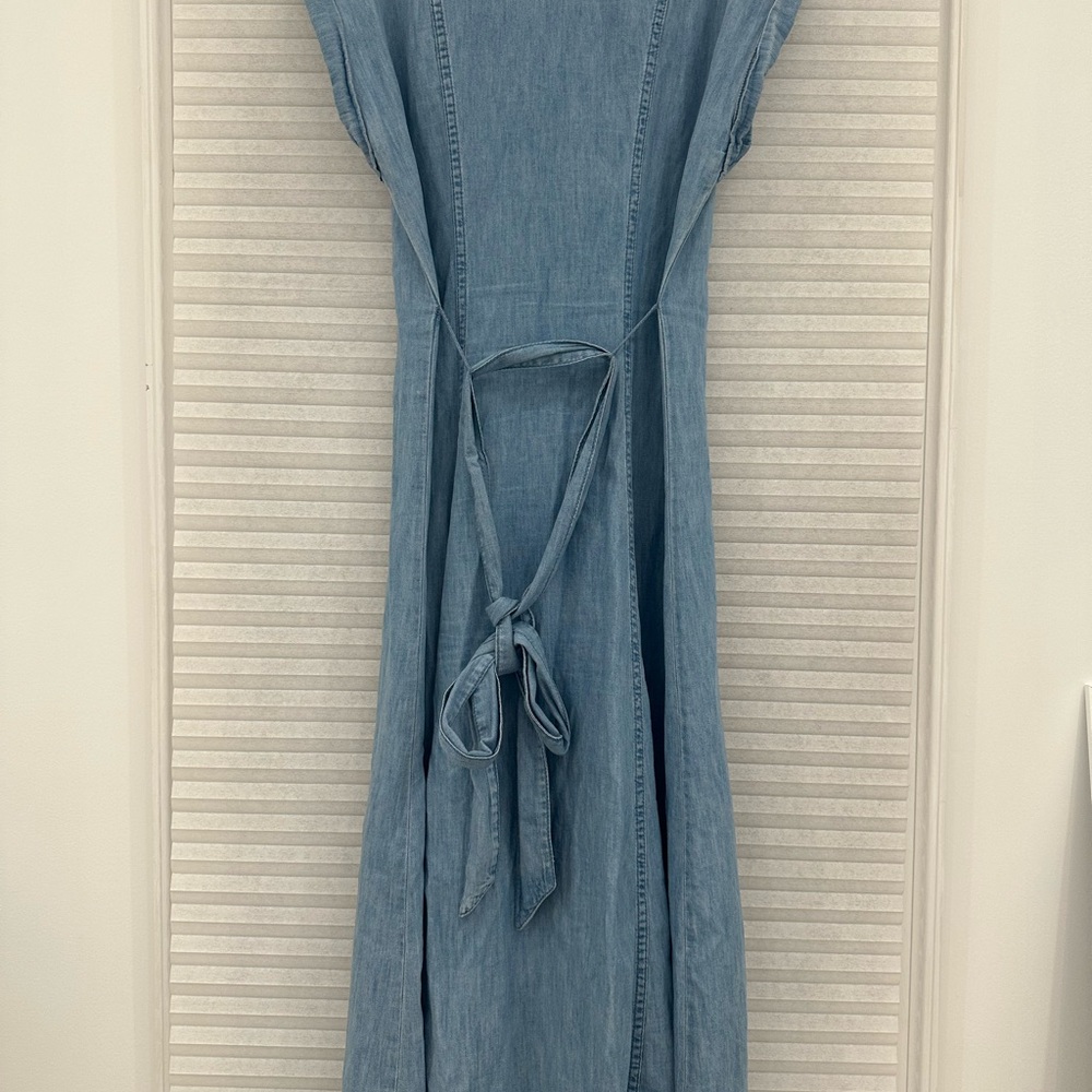 Denim Blue Maxi Dress